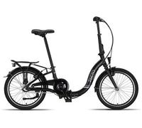 SEVEN vélo pliant cadre aluminium entrée basse Shimano nexus 3 vitesses freins sur jante qualité hollandaise entièrement équipé noir