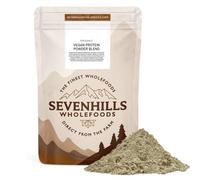 Sevenhills Wholefoods Mélange de poudre de protéines naturelles végétaliennes biologiques 900g, avec protéines de riz, de chanvre et de pois, non sucré ni aromatisé, sans produits laitiers ni soja