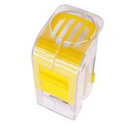 sevennine Reine Abeille marqueur Bouteille Reine Abeille Cage Cage Plongeur en Plongeur d'une Main Outil d'apiculture Jaune, Bouteille de marqueur de Reine Abeille