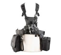 SevenOak Sangle d'appareil photo SK-MSP07 avec deux étuis latéraux pour appareils photo reflex numériques Canon 6D, 600D, 5D2, 5D3, Nikon D90, Sony A7S, Panasonic - Idéal pour l'escalade, les mariages