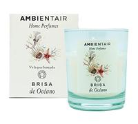 Sevenreeds - Bougie parfumée Ambientair Home - Parfum brise de mer - Parfum océan - Bougie parfumée pour la maison, aromathérapie, bougie en verre pour intérieur - Durée de vie 30 heures