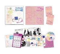 SEVENTEEN - 12th Mini Album [SPILL THE FEELS] (Standard Ver. - FEEL NEW Ver.) Photo R + Sticker + Card + Folded Poster + 2 Pin Badges + 4 Extra Photocards