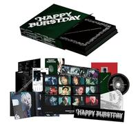 SEVENTEEN - 5th Album [HAPPY BURSTDAY] (NEW ESCAPE Ver.) Outbox + Removable Sticker + Foldable Cake Slice + Poster + Lyric R + Postcard + Film Strip + 2 Pin Badges + 4 Extra Photocards