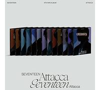 SEVENTEEN - SEVENTEEN ATTACCA 9th Mini Album CARAT Ver. ( RANDOM ) 1ea CD+8p Hard Cover Binder+1ea Booklet Set(1set 20pics)+4ea Selfie Photo Card