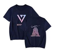 Seventeen T-Shirt Tee Shirt Kpop Seventeen Boys Tshirt S.Coups JEONGHAN Joshua Jun Hoshi Wonwoo Woozi DK MINGYU THE8 SEUNGKWAN Vernon Dino Fans Chemise Tee Shirt