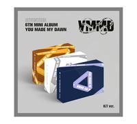 SEVENTEEN YOU MADE MY DAWN 6th Mini Album Reissue KiT Random Version Case+1ea AiR-KiT+1ea Ball Chain+1ea Title&Credit Card+1p PostCard+26p PhotoCard+1p Selfie PhotoCard+Tracking SVT 17