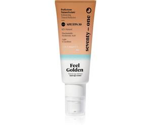 SeventyOne Feel Golden SPF30 fluide solaire teinté visage SPF 30 40 ml