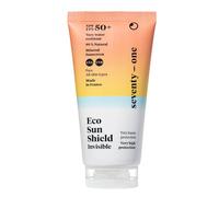 SeventyOne Percent | Eco Sun Shield SPF 50+ | Très Haute Protection Solaire Visage | Sans traces blanches du visage | Vegan | UVA 24 | 100% Filtres minéraux - 100% Naturel | Made in France | 40 ml