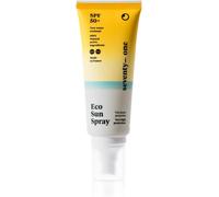 Seventyone Percent Eco Sun Spray Spf 50+ Lait Solaire Très Haute Protection Uva & Uvb Très Résistante À L`Eau 100% Naturel 100 Ml
