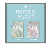 SEVENUS SPRING CANVAS 1st Mini Album CD+Folded poster on pack+Photobook+Photocard+Postcard+4Cut photo+Bookmark+Sticker+Coloring card+Tracking Sealed PICK TIME (SET(A+B))