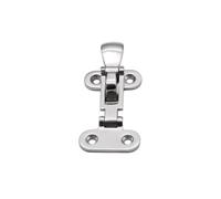 SEVEQIS 1pc Marine Boat Stainless Deck Lock Down Clamp Deck Hasp Locker Anti-Rattle Latch Fastener Marine Hardware Laundry Chute Gate