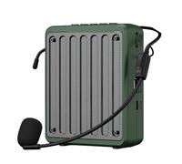 SEVEQIS Amplificateur Vocal, Mini amplificateur Vocal for Enseignants, Bluetooth Portable avec Microphone Casque, Vert