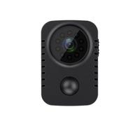 SEVEQIS Caméra corporelle, MD29 HD Mini caméra corporelle 1080P caméras de Poche sécurité Petite Nounou activée par Le Mouvement for Les Voitures en Veille Webcam Espia 8H Travail(with 32G Card)