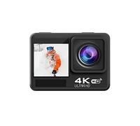 SEVEQIS Caméra d'action, Caméra d'action 4K 60FPS Caméras 24MP 2.0 Tactile LCD 4X EIS Double Écran Étanche Télécommande Webcam Sport Enregistreur Vidéo(Option 5,Dual Screen S9 Pro)