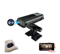 SEVEQIS Caméra d'action, Caméra d'action, caméra sous-Marine Ultra HD, Mini de sécurité à Domicile 1080P sans Fil Vue Distance Super caméras Nanny Cam Petit enregistreur(Camera add 16G)