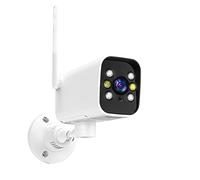 SEVEQIS Caméra de sécurité, Caméra de sécurité extérieure 1080p, contrôle PTZ Bullet Cam AI Détection Mouvement Surveillance sans Fil Vision Nocturne Couleur(1pcs Cam Add 32GB)