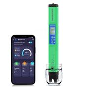 SEVEQIS Testeur d'eau, Testeur de pH Bluetooth 5 en 1, TDS, EC, salinité, SG, température, Moniteur numérique qualité l'eau for Aquarium, Piscine, Laboratoire