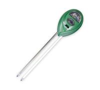 SEVEQIS Testeur ph Sol, Détecteur de Sol à tête Ronde, pH-mètre, humidité, luminosité, testeur de Sol, Jardinage