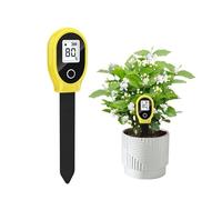 SEVEQIS Testeur ph Sol, Détecteur d'humidité du Sol, testeur numérique LCD, analyseur de Contenu, Compteur for la Plantation de Fleurs en Pot
