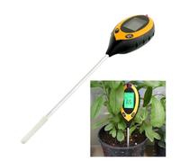 SEVEQIS Testeur ph Sol, Testeur de pH et d'acidité du Sol Professionnel, écran LCD numérique, température, humidité, lumière du Soleil