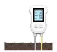 SEVEQIS Testeur ph Sol, Testeur de Sol numérique LCD, pH, humidité, température, détecteur d'acidité à Double Aiguille for Culture hydroponique en Pot