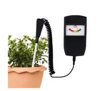 SEVEQIS Testeur ph Sol, Testeur d'humidité du Sol 2 en 1, pH, acidité, alcalinité, sonde Longue détachable