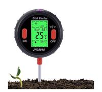 SEVEQIS Testeur ph Sol, Testeur d'humidité du Sol 5 en 1, testeur d'humidité du Sol, du pH et de l'eau, for Plantes de Jardin et Fleurs, Outil d'analyse hydroponique
