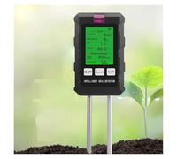 SEVEQIS Testeur ph Sol, Testeur numérique Multifonction 6 en 1 de pH/température/humidité du Sol, Outil de Jardinage