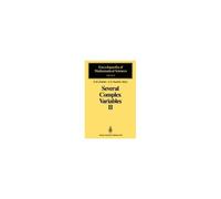 Several Complex Variables Ii