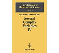 Several Complex Variables Iv