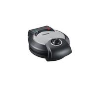 SEVERIN 2103 MACHINE A GAUFRES GAUFRIERE 1200W THERMOSTAT REGLABLE NOIR INOX BROSSE