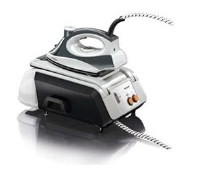 Severin 3285 Centrale Vapeur 2100 W Noir Argent