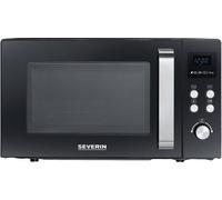 Severin MW 7752 micro-onde Noir, Acier inoxydable Micro-onde combiné Comptoir 25 L 900 W
