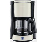 Severin 9575 Cafetière beige, noir Nombre de tasse=10 verseuse en verre