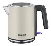 Severin 9577 Bouilloire sans BPA, voyant lumineux beige, noir