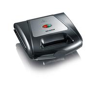 SEVERIN Appareil à Croque-Monsieur, Appareil à gaufres et gril viande, Toaster 3-en-1, 1 000W, pour une cuisson rapide des aliments, noir, SA 2968, 2739 Jahre vor Ort Garantie
