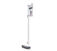 Severin Aspirateur Balai Multifonction sans Sac 22,2V sans Fil, 40 Min. d'autonomie, Brosse rotative High-Speed, Aspirateur Puissant avec éclairage LED, Filtre HEPA, Blanc, HV7152