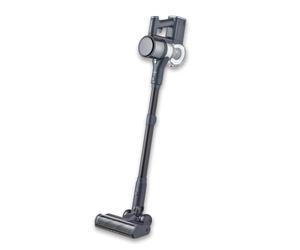 Severin Aspirateur Balai Multifonction sans Sac 29,6V sans Fil, 60 Min. d'autonomie, Brosse rotative, Aspirateur Puissant avec éclairage LED, Accessoire spécial Animaux, Noir/Bleu, HV 7196