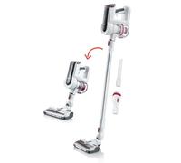 Severin Aspirateur balai multifonctions HV7166 25,2V sans fil 60min brosse High-Speed LED HEPA