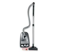 SEVERIN Aspirateur puissant et maniable avec brosse parquet, Aspirateur traineau avec sac et grand rayon d'action de 9 m, Aspirateur traîneau livré avec 2 sacs de 3 litres, BC 7045