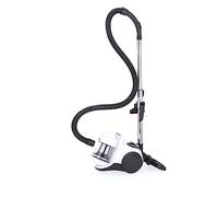 Severin Aspirateur sans Sac Compact, Technologie cyclonique puissante, Capacité 1,5 litres, Rayon d'action : 9 m, Brosse commutable sols durs/Tapis, Blanc, CY 7103