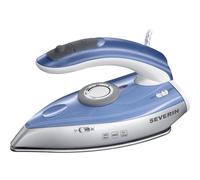 SEVERIN Fer Vapeur de Voyage, 1 000 W environ, BA 3234, Argent/Bleu