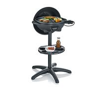Severin Barbecue électrique sur pied PG 8541 avec couvercle