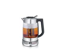 Severin Bouilloire WK 3480 1,7L 3000W – Température et infusion personnalisables – Verre/Inox