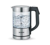 Severin WK3458, Bouilloire électrique, Gris, Noir