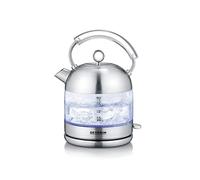 Severin WK 3459 Bouilloire sans fil, sans BPA acier inoxydable Contenance: 1.7 l