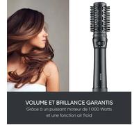 Severin Brosse soufflante et fer à lisser WL 0241 – 1000 W, rotative, céramique, Noir