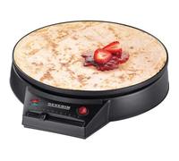 Severin – Crêpière électrique CM 2198 – Plaque XXL Ø30 cm, réglage température en continu, noir