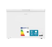 Severin Congélateur Coffre, 200 L, congélation 4 étoiles, -24 °C, technologie Inverter, 39 dB