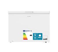 Severin Congélateur coffre, 300 L, -24 °C, technologie Inverter, 39 dB | Mode réfrégirateur ou congélateur silencieux, 40 kg, 105,5 x 61,0 x 83,5 cm, blanc, 8850